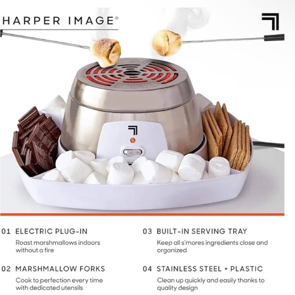 Brand new never used s’mores maker Unopened box. - Picture 2 of 3